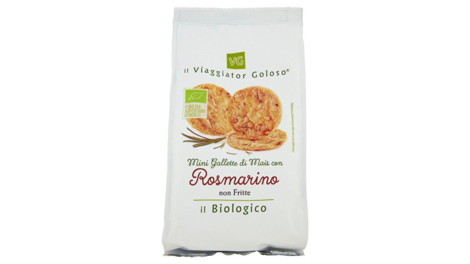 MINI GALLETTE MAIS OLIO EVO Il Viaggiator Goloso BIO
