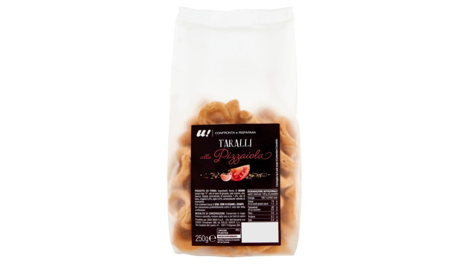 TARALLI ALLA PIZZAIOLA U! Confronta&Risparmia