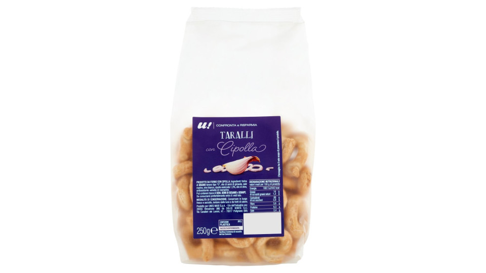TARALLI CIPOLLA U! Confronta&Risparmia