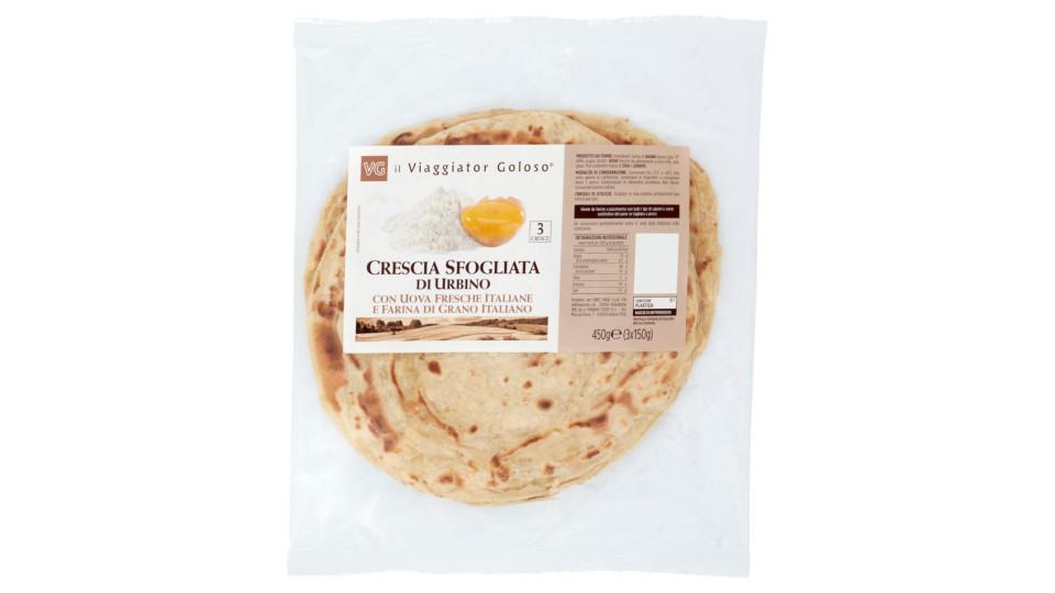 CRESCIA SFOGLIATA D'URBINO il Viaggiator Goloso