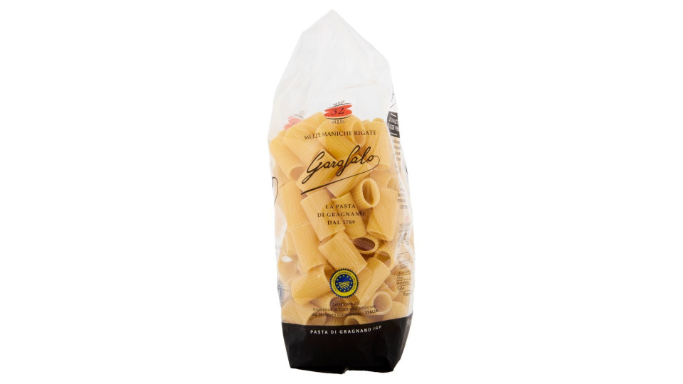 Garofalo, Mezze Maniche Rigate n. 5-13 pasta di semola di grano duro integrale