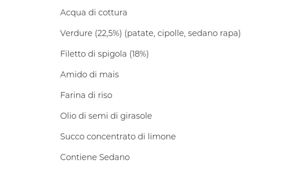 Mellin Omogeneizzato Spigola e Verdure