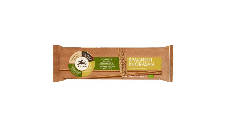 alce nero Spaghetti Integrali Khorasan
