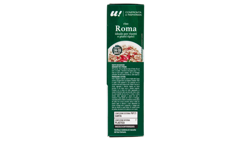 Riso Roma U! Confronta & Risparmia