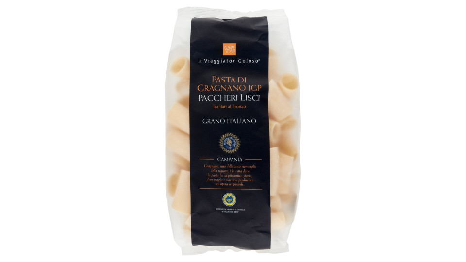 PACCHERI LISCI Pasta di Gragnano IGP il Viaggiator Goloso