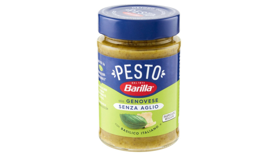 Barilla pesto genovese senza aglio