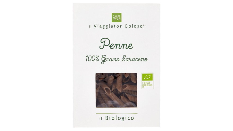 PENNE DI GRANO SARACENO il Viaggiator Goloso il Biologico
