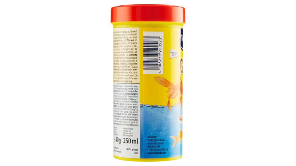 Vitakraft, pesci ormamentali Premium Vita Flake-Mix
