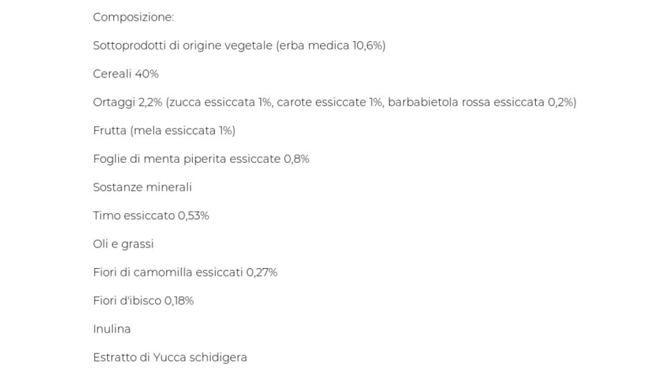 Vitakraft, conigli nani Premium Menu Vital