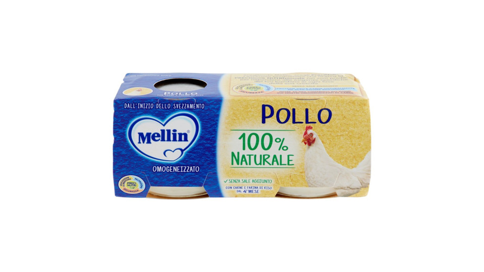 Mellin Omogeneizzato Pollo