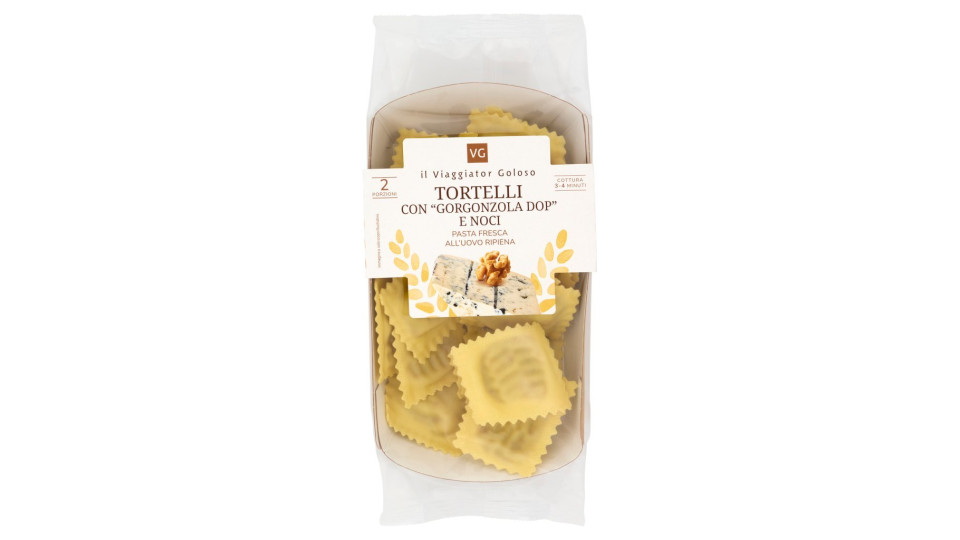 TORTELLI CON"GORGONZOLA DOP" E NOCI il Viaggiator Goloso