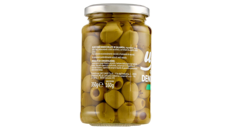Olive verdi denocciolate