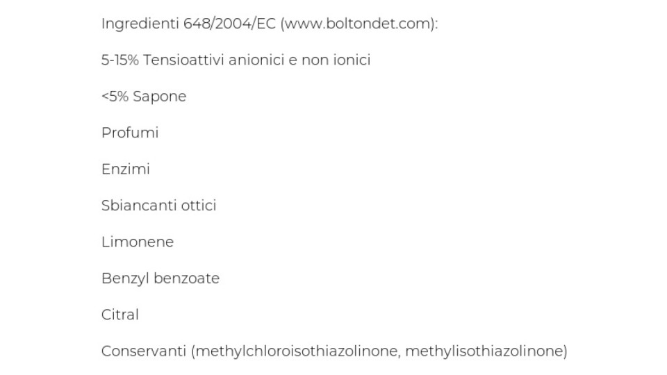 Omino Bianco, detersivo liquido per lavatrice + igienizzante