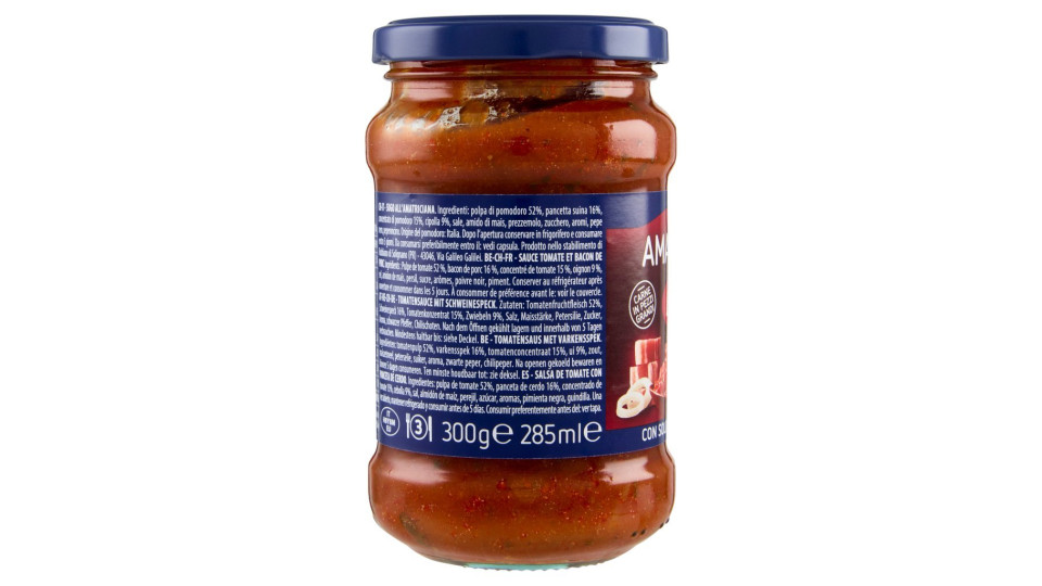 Barilla, sugo all'amatriciana