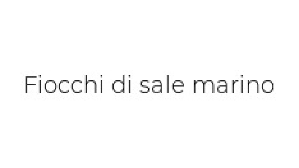 Maldon, cristalli di sale marino