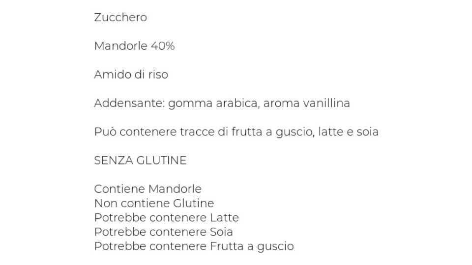 Confetti alla mandorla