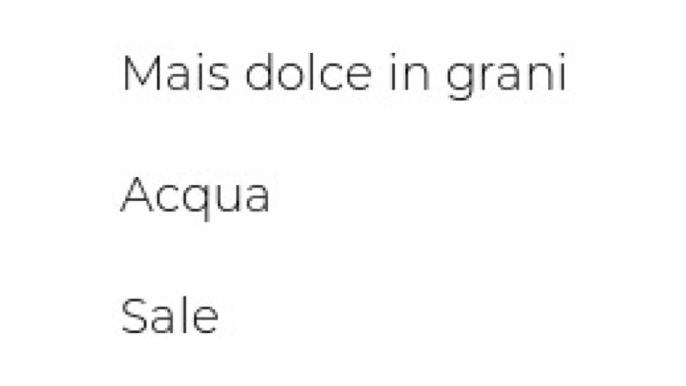 Bonduelle, mais