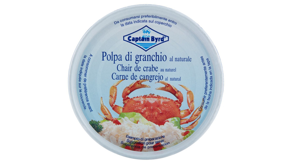 Captain Byrd polpa di granchio al naturale