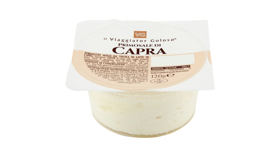 PRIMOSALE DI CAPRA 100% CAPRA il Viaggiator Goloso