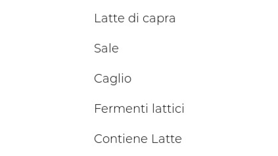 PRIMOSALE DI CAPRA 100% CAPRA il Viaggiator Goloso