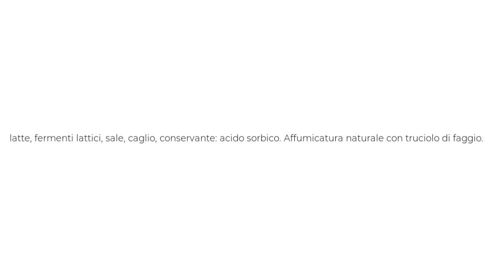 Scamorza affumicata