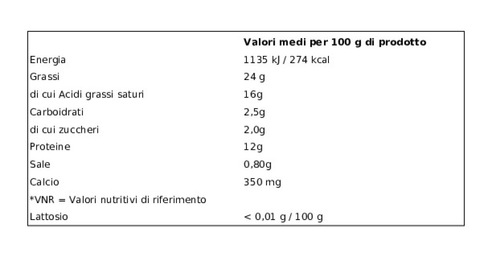 Galbani Certosa Crescenza senza conservanti