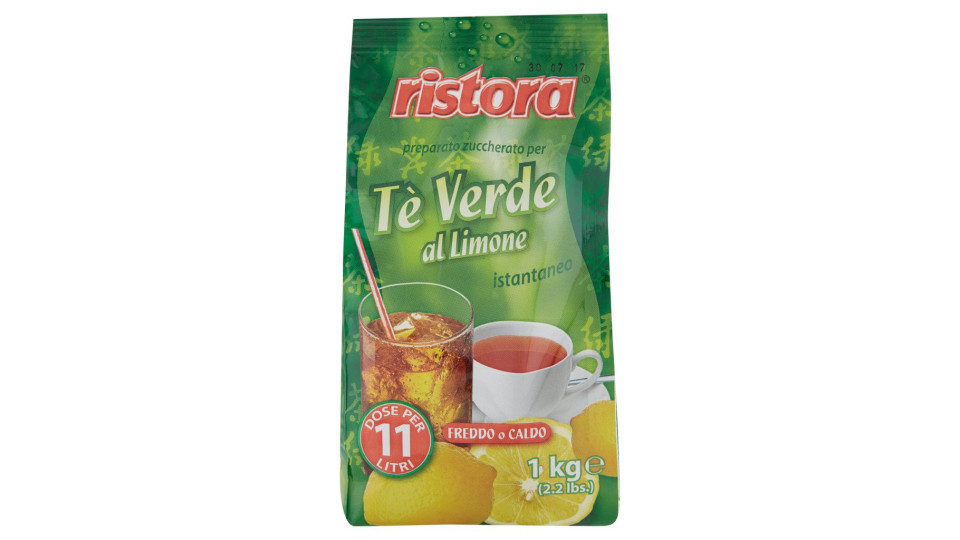 Ristora, preparato per tè verde al limone istantaneo