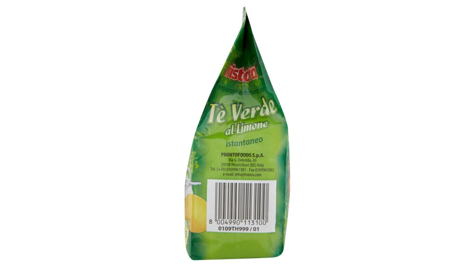 Ristora, preparato per tè verde al limone istantaneo