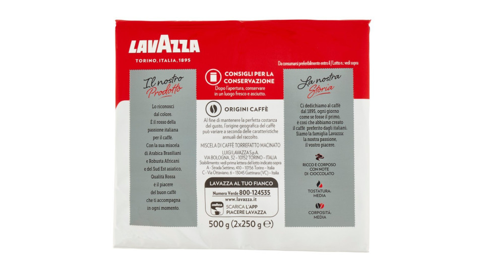 Lavazza, Qualità Rossa