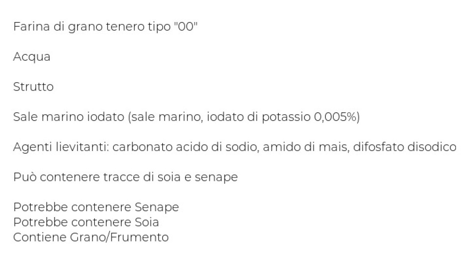 Piadina Romagnola alla Riminese IGP, pronta in 1 minuto