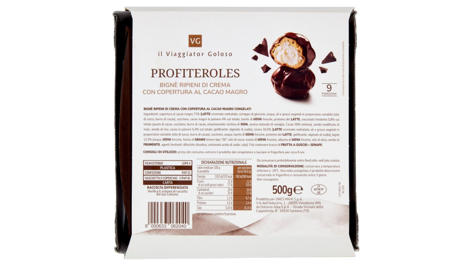 8 Profiteroles