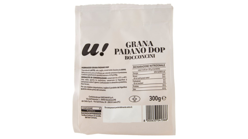 Esselunga Bocconcini di Grana Padano DOP