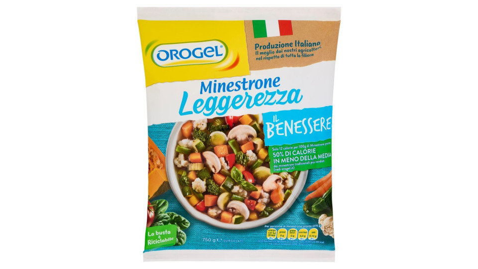 Orogel, Il Benessere Leggerezza minestrone surgelato