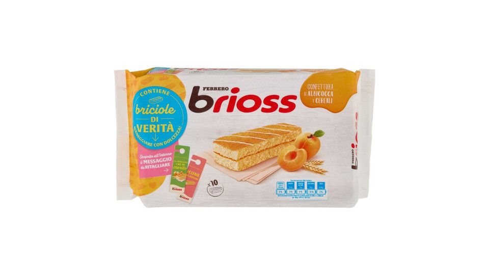 Ferrero, Brioss albicocca e cereali