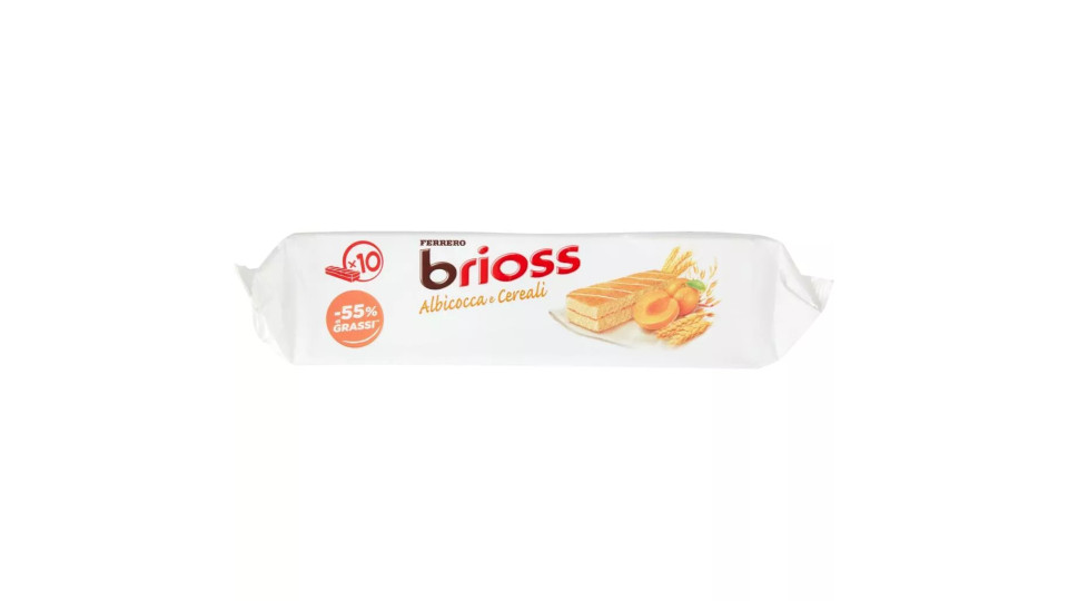 Ferrero, Brioss albicocca e cereali