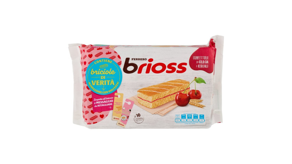 Ferrero, Brioss ciliegia e cereali