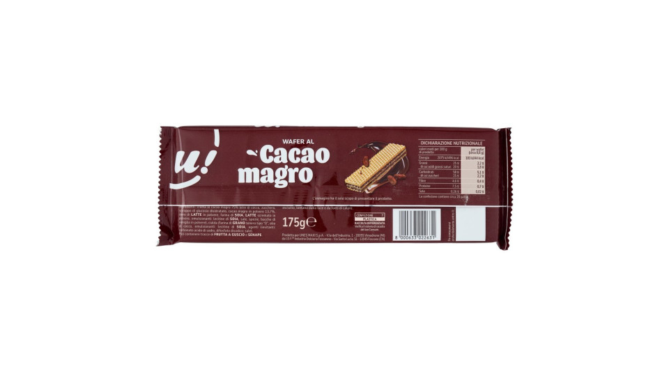 Esselunga, wafer cacao