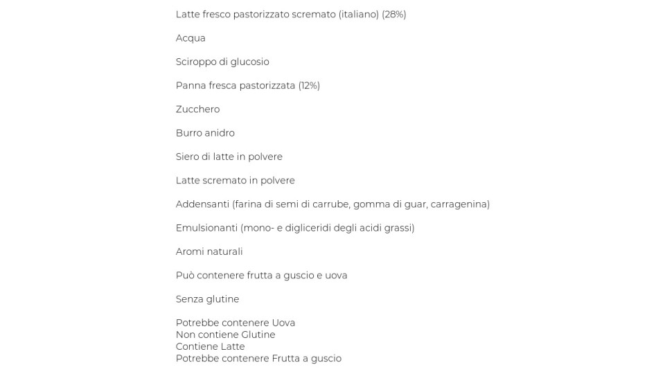 La Cremeria, fiordilatte