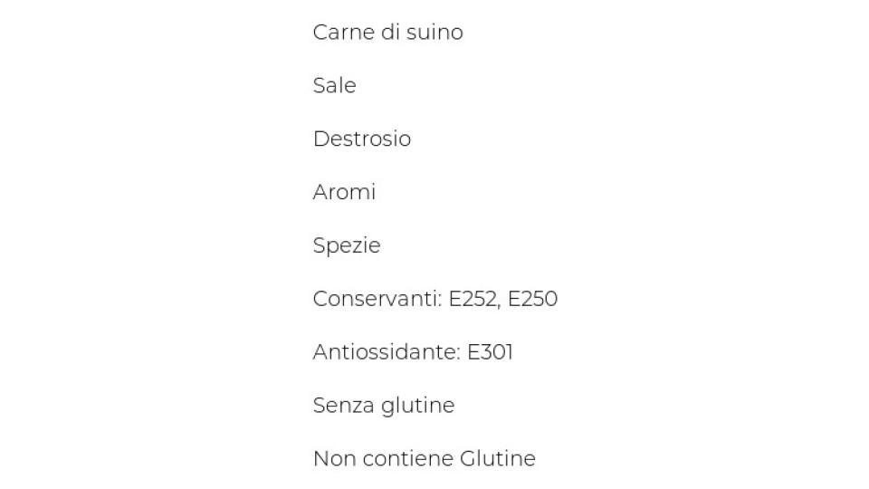 Salumificio San Carlo, gli Affettati pancetta coppata a fette