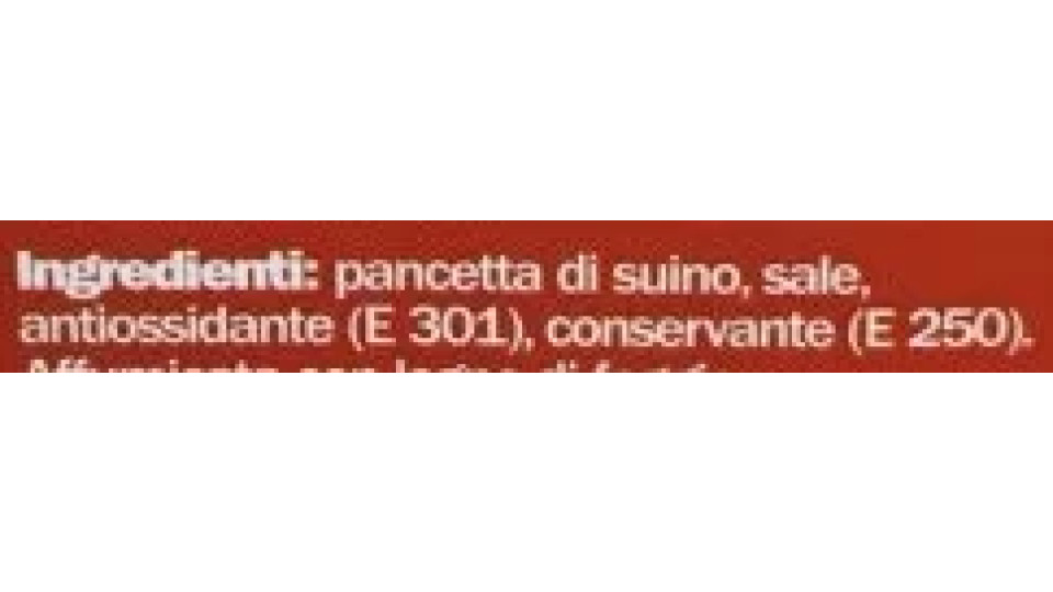 Tulip, Bacon pancetta affumicata a fette