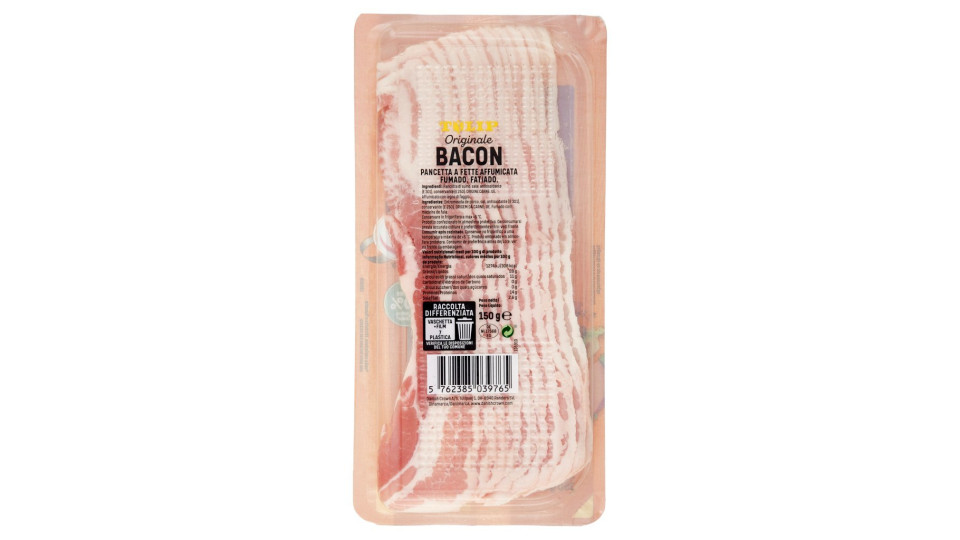 Tulip, Bacon pancetta affumicata a fette
