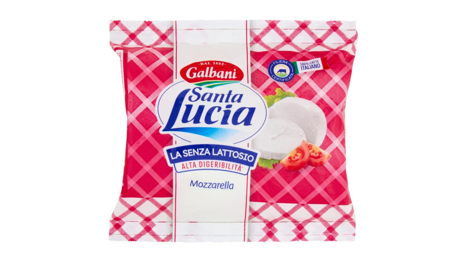 S.Lucia mozzarella senza lattosio