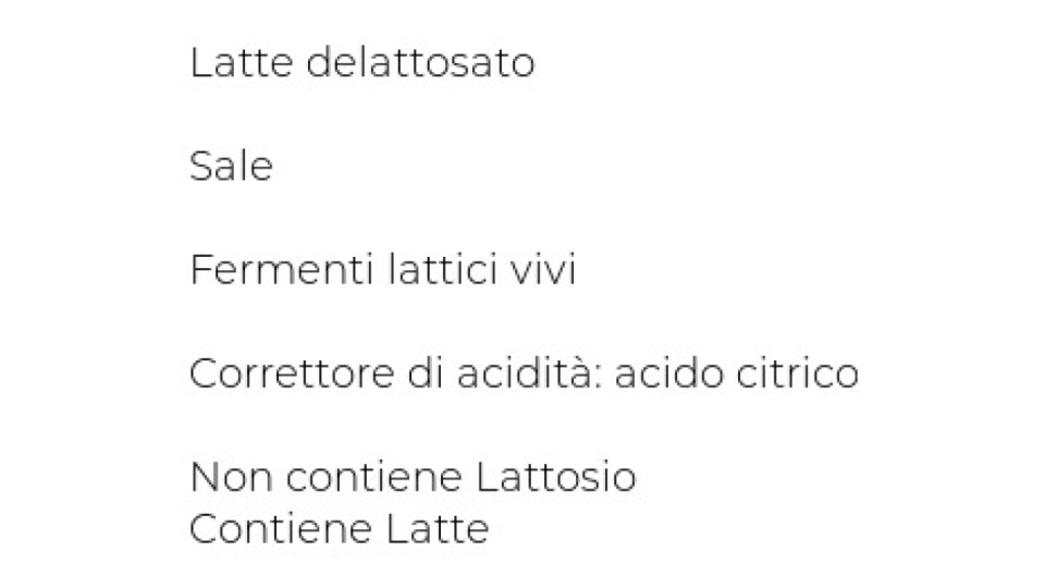 S.Lucia mozzarella senza lattosio