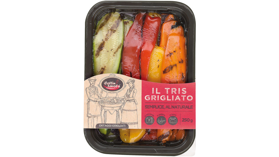 Tris Grigliato