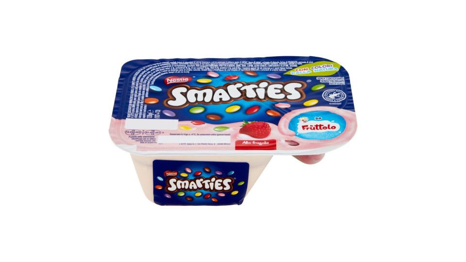 Nestlè, Fruttolo Smarties yogurt alla fragola