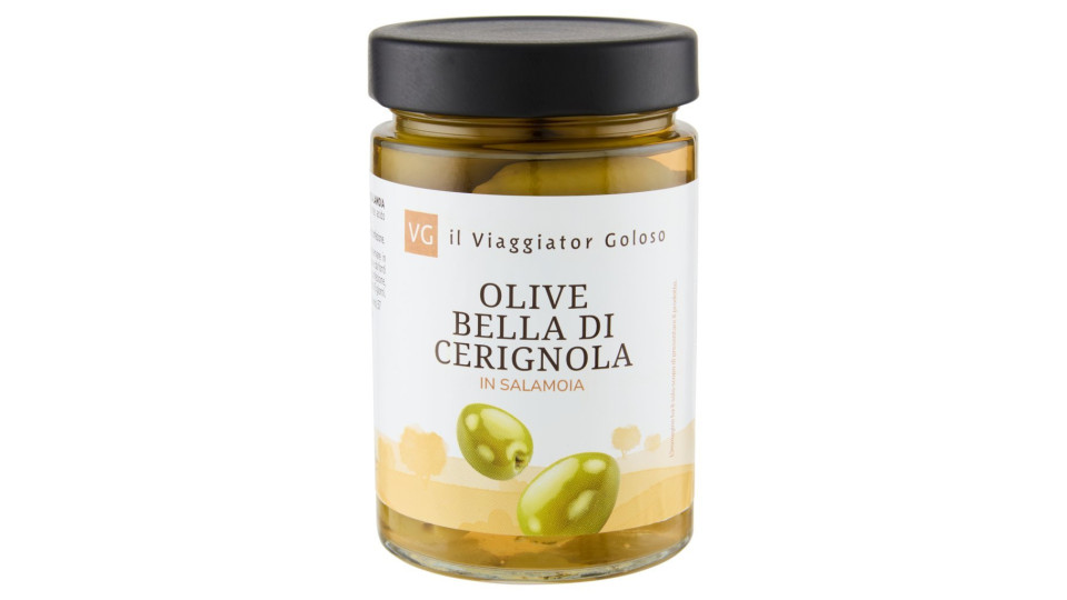 Olive Bella di Cerignola in Salamoia Il Viaggiator Goloso