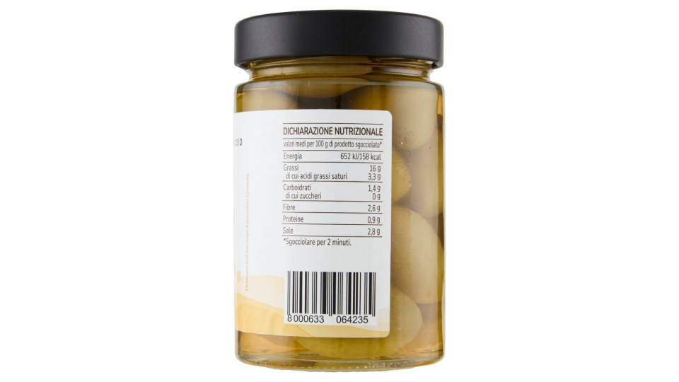 Olive Bella di Cerignola in Salamoia Il Viaggiator Goloso