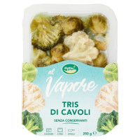 Tris di Cavoli al Vapore