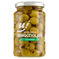 Olive verdi denocciolate