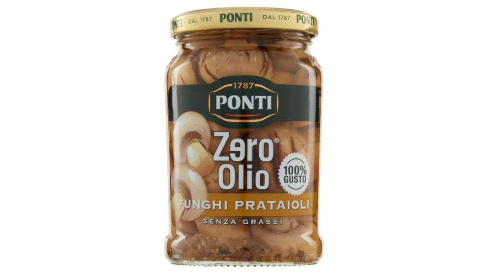 Ponti Zero olio Funghi Prataioli Grigliati